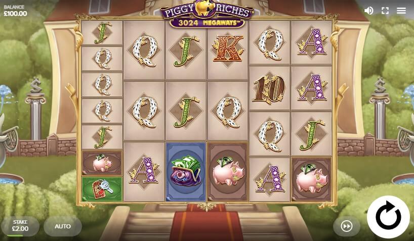 Piggy Riches Megaways kolikkopeli