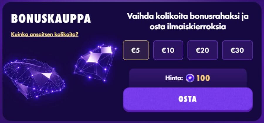 Polestar Casino bonuskauppa