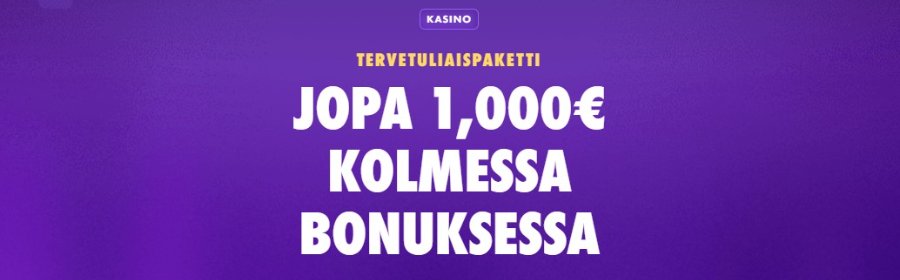 Polestar Casino tervetuliaispaketti