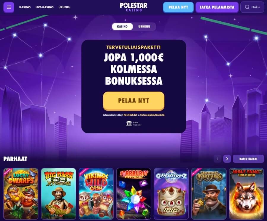 Polestar Casino kokemuksia