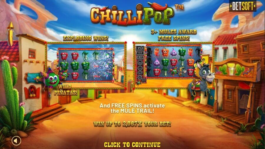 Chillipop bonus