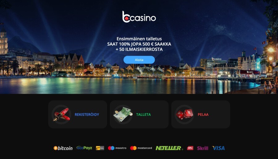 BCasino etusivu