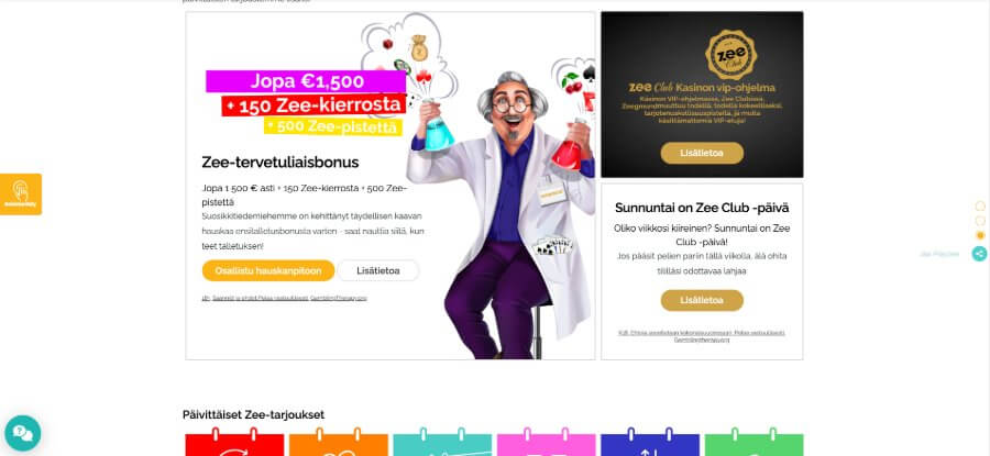 Playzee bonukset ja tarjoukset