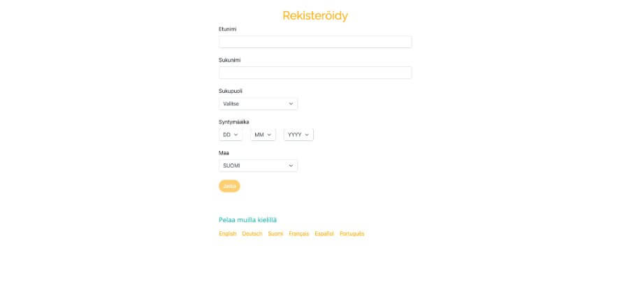 Playzee rekisteröityminen