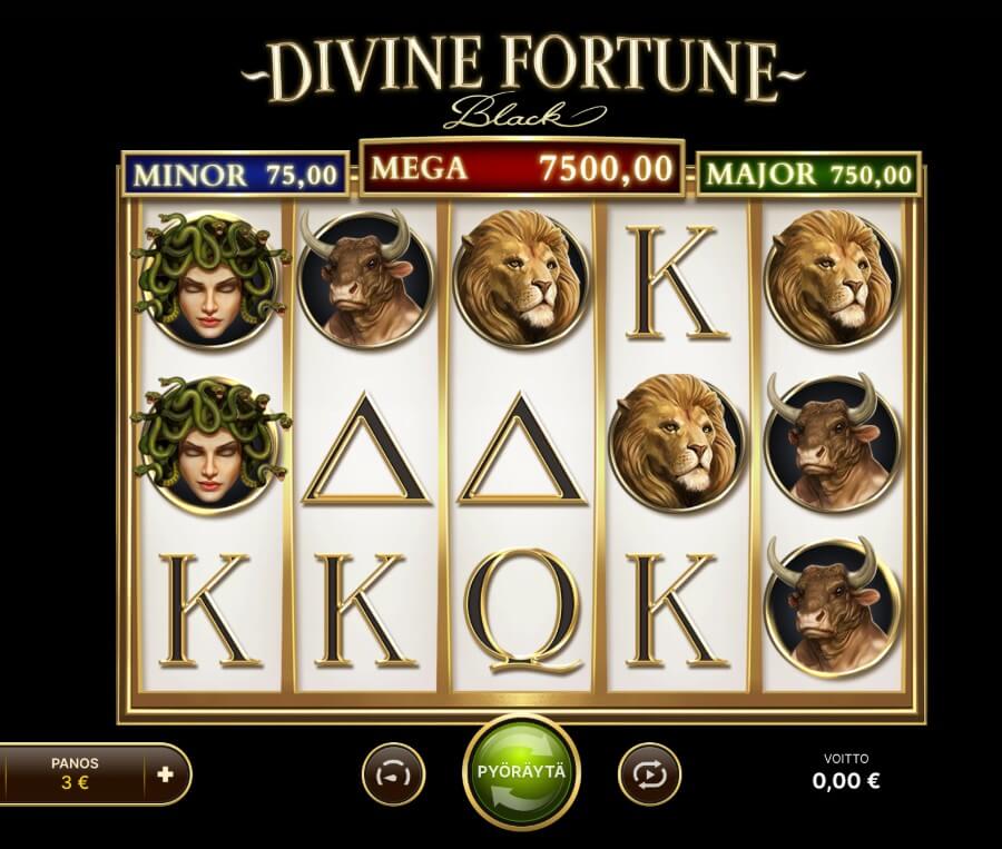Divine Fortune Black peruspeli