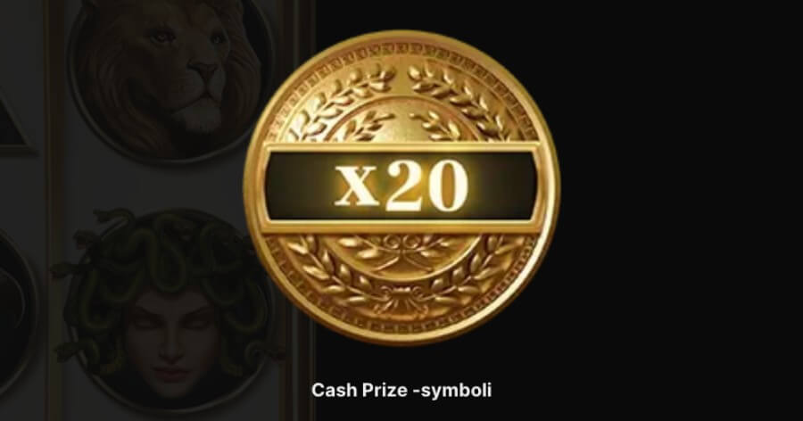 Divine Fortune Black cash prize symboli