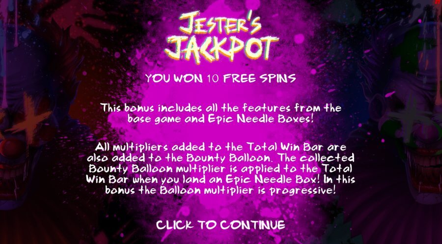 Klowns Jester's Jackpot