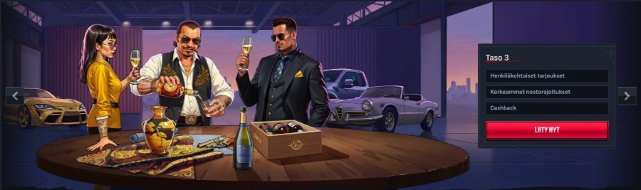 Mafia Casino VIP-ohjelma