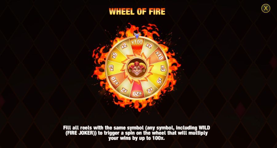 Fire Joker 100 Wheel of Fire