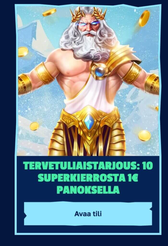 Arctic Casino uuden pelaaja bonus