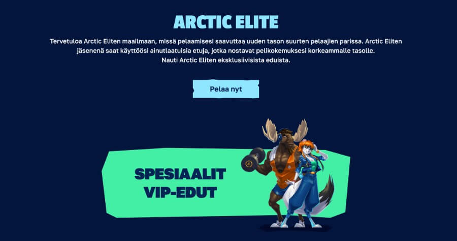 Arctic Casino VIP-ohjelma