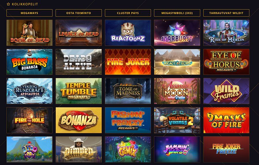 21 Casino kolikkopelit