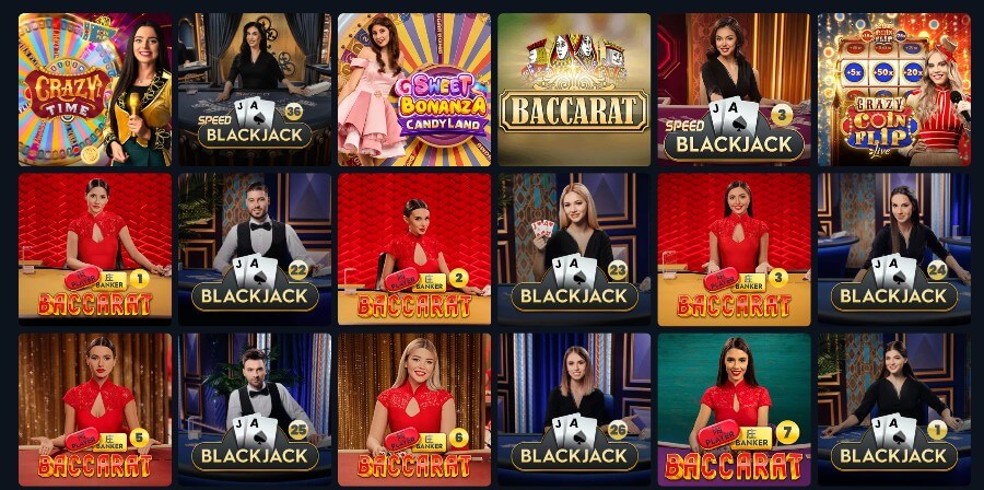Trips Casino tarjoaa laadukkaan livekasinon. 