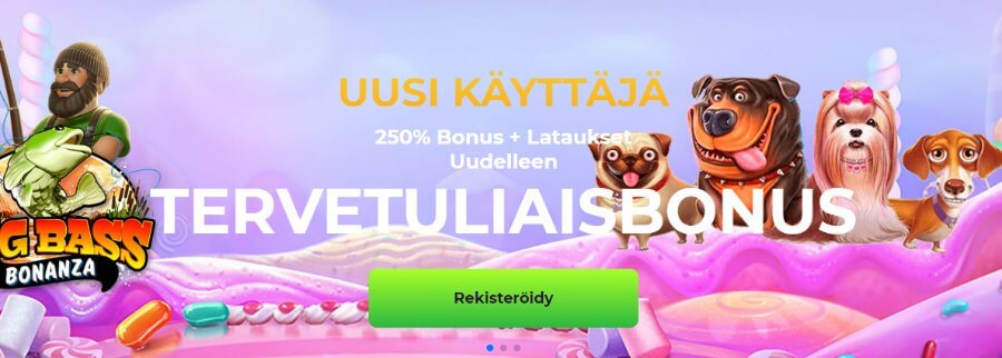 Slootz tervetuliaisbonus