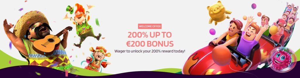 Ensitalletusbonus 200 % bonus 200 € saakka Slot Paradisella