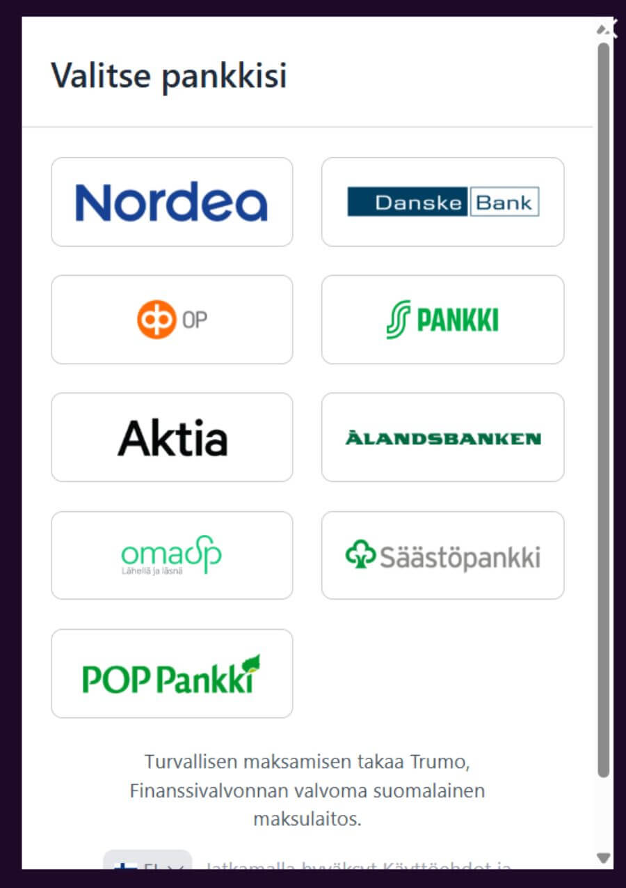 Slottimonsteri prosessi SuomiCasino.com