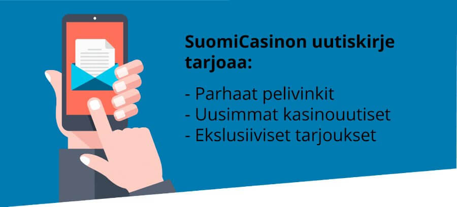 Suomicasinon uutiskirje