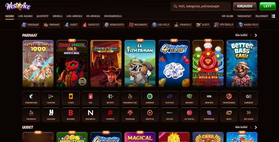 Westace peliaula suomicasinocom
