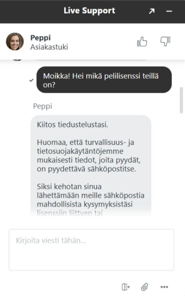 Wildsino asiakaspalvelu SuomiCasinoCom