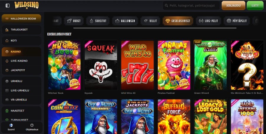 Wildsino peliaula SuomiCasinoCom