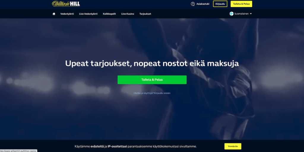 William Hill etusivu