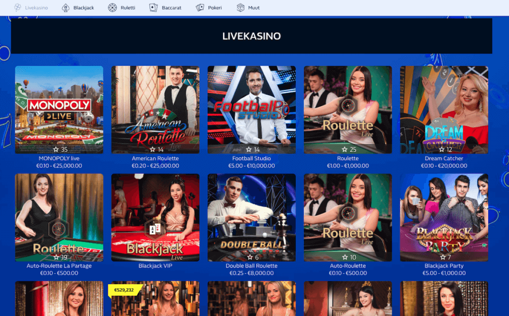 William Hill live casino