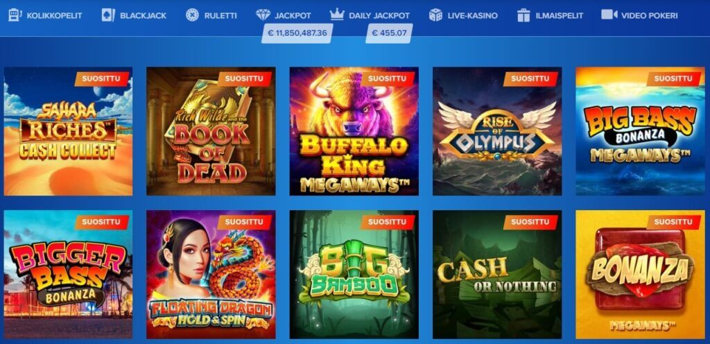 Ahti Games kolikkopelit
