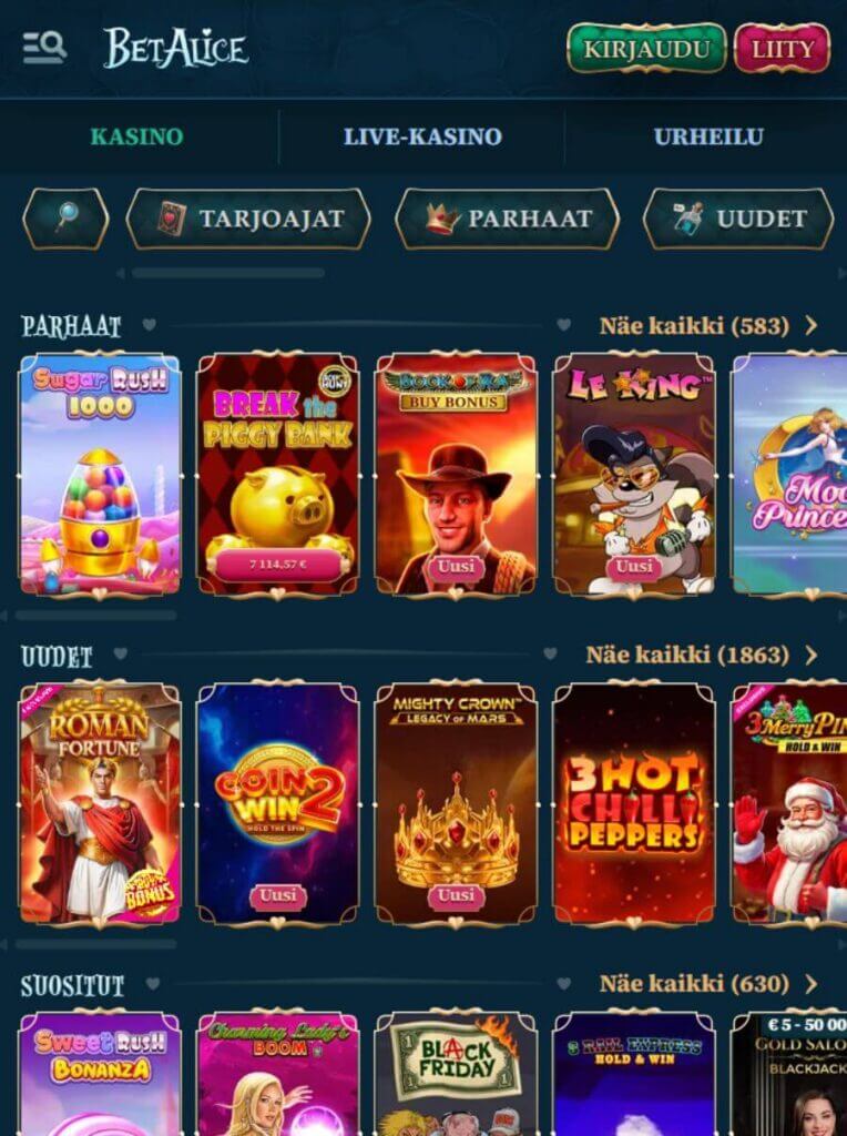 betalice mobiili SuomiCasinoCom