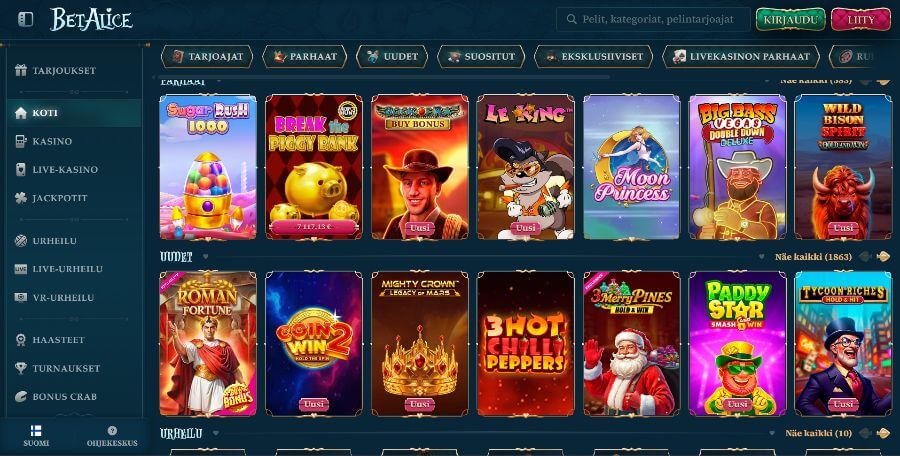 betalice peliaula SuomiCasinoCom