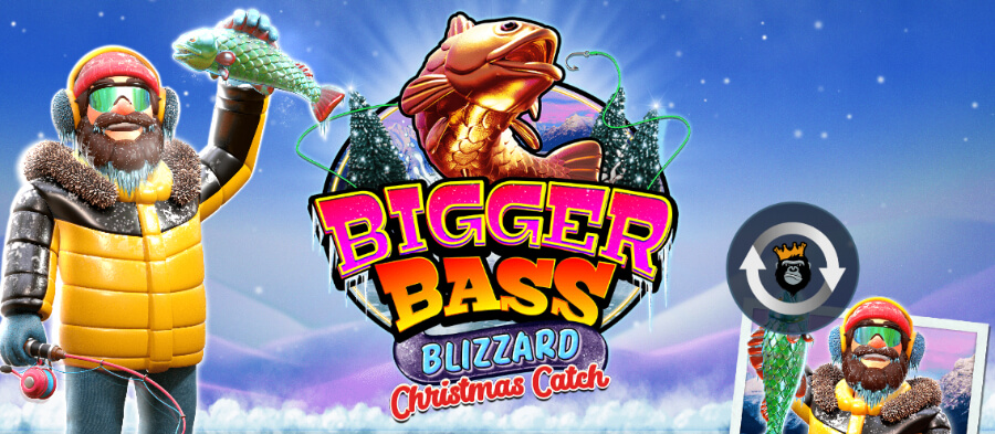 Bigger Bass Blizzard Christmas Catch logo