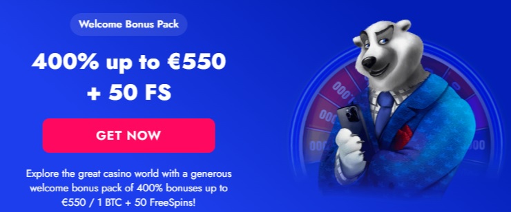 Bluechip tervetuliaisbonus