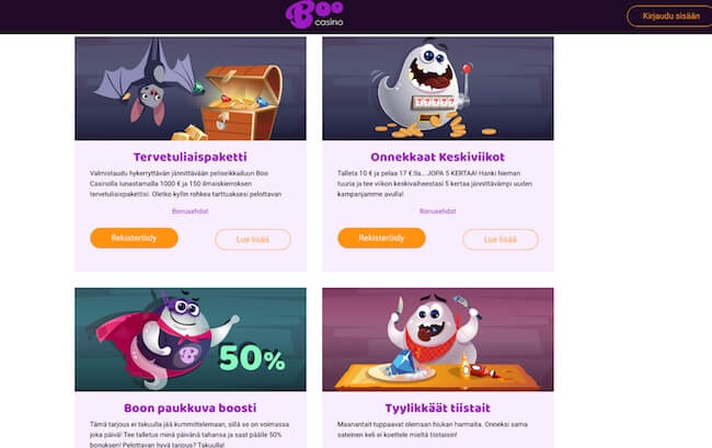 boo casino kampanjat kampanjoita boo casino