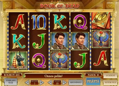Book of Dead kolikkopeli