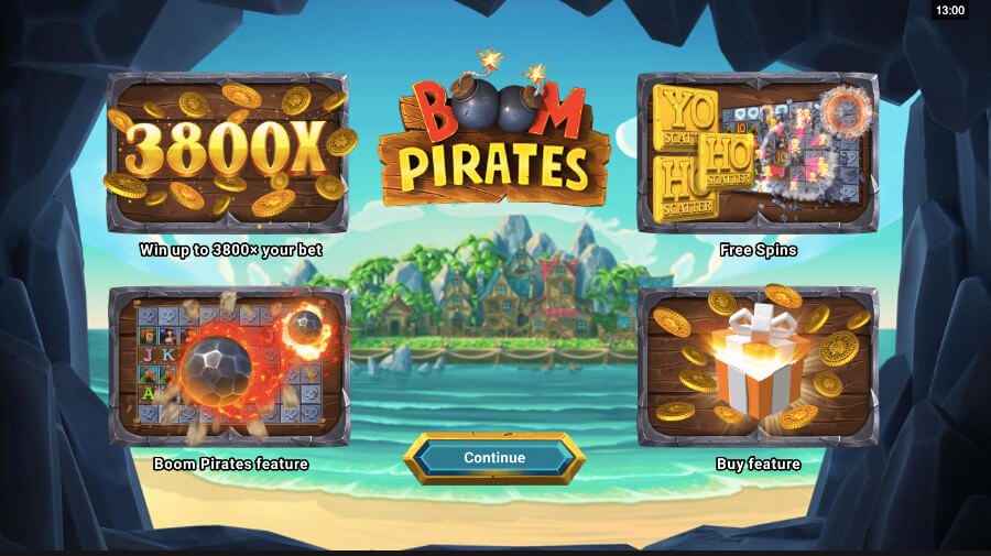 Boom Pirates kolikkopeli