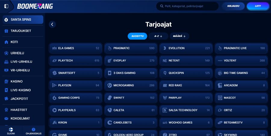 boomerangbet etusivu SuomiCasinoCom