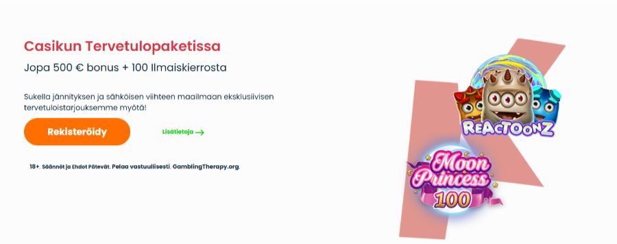 casiku tervetulobonus suomicasinocom