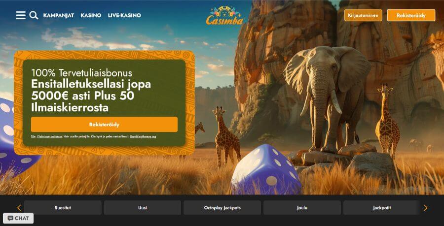 casimba etusivu SuomiCasinoCom