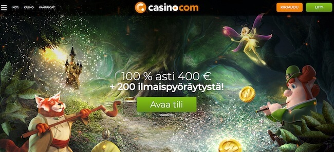 Casino.com etusivu