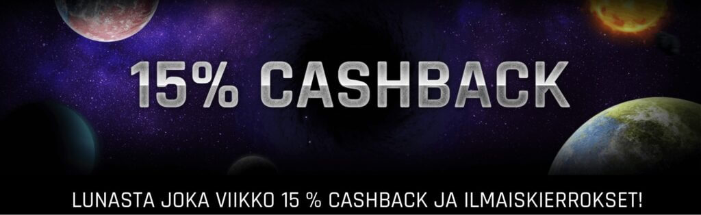 Casino Universe cashback