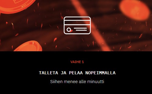 Askel 1 kuinka napata käteispalautus