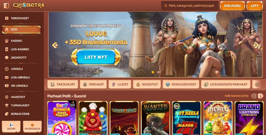 cleobetra etusivu suomicasinocom