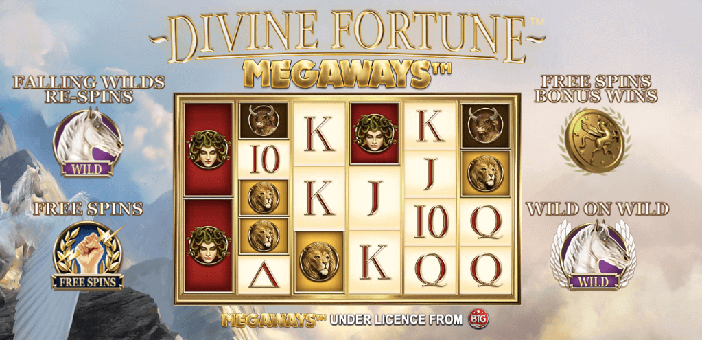 divine fortunes megaways slotti