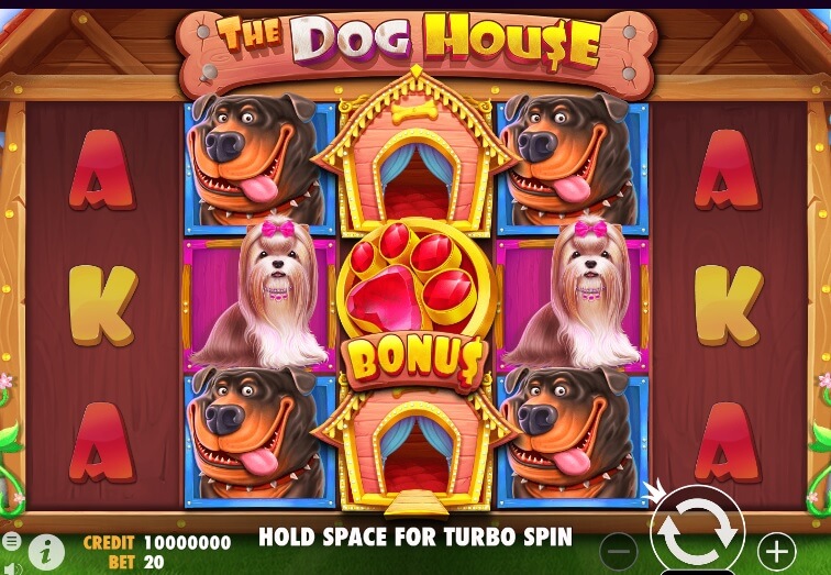 THe Dog House kolikkopeli