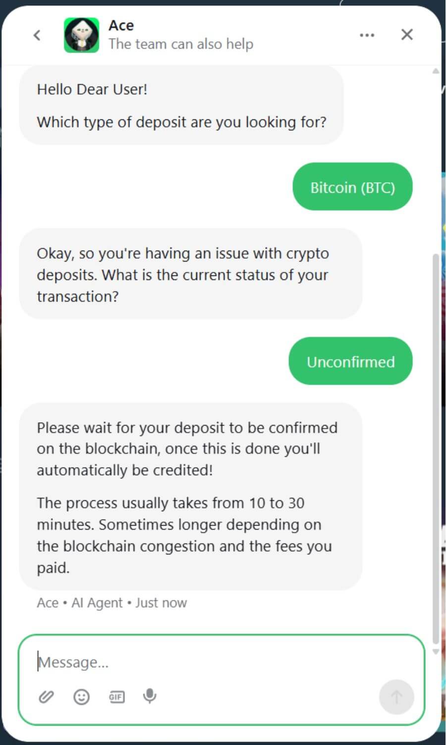 duelbits asiakaspalvelu suomicasinocom