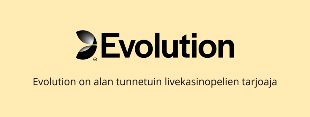 Evolution - alan tunnetuin livekasinopelien tuottaja