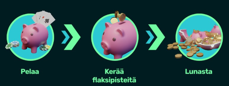 Flaksi Casino vip-ohjelma