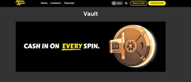 kasinon vault 