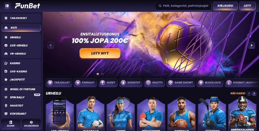funbet etusivu suomicasinocom