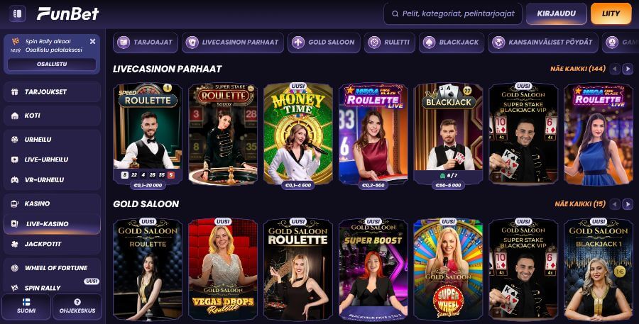 funbet livekasino suomicasinocom