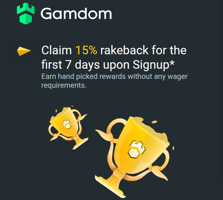 Gamdom offer